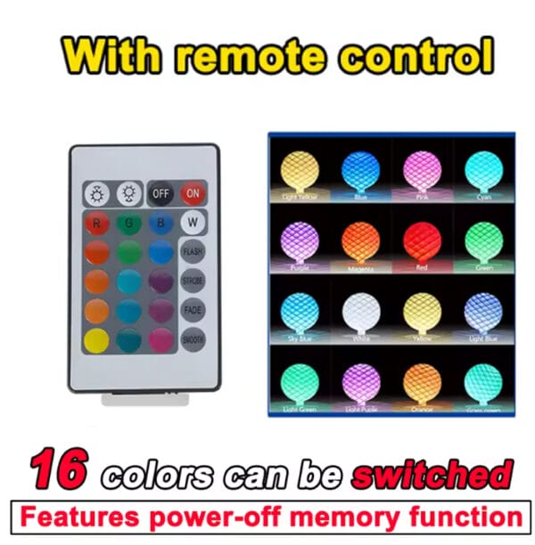 Remote Led 2 LED Light Display Stand | قاعدة عرض مضيئة LED